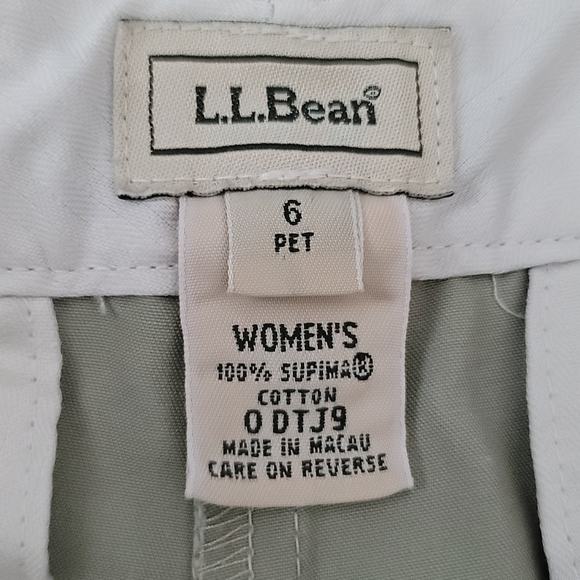 L.L. Bean- Women's khaki pants- size 6 petite- good used condition - Picture 6 of 6